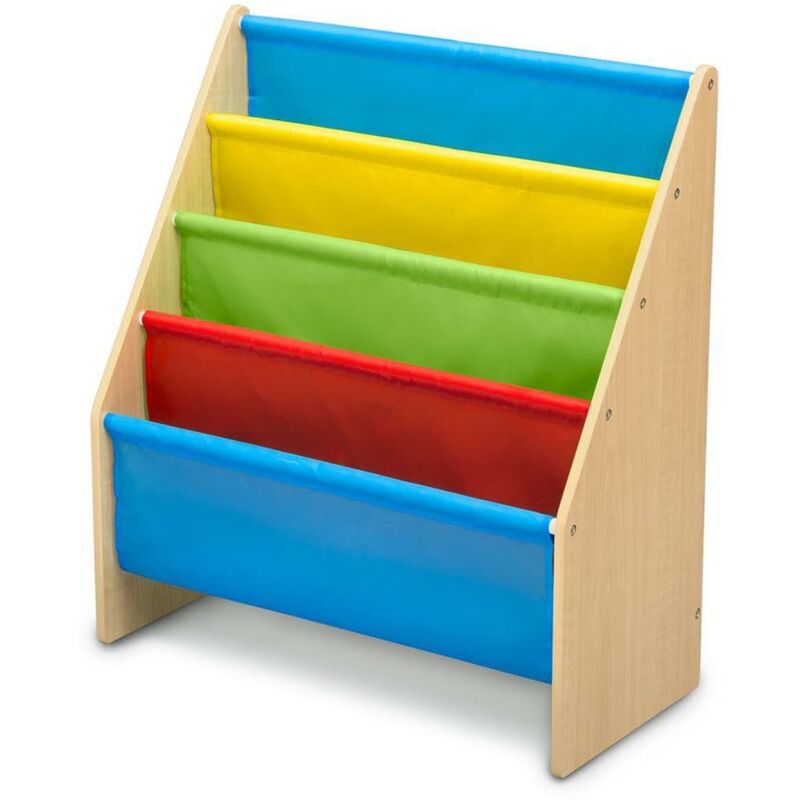 

Estantería de libros para niños de madera natural - Multicolor - Delta Children