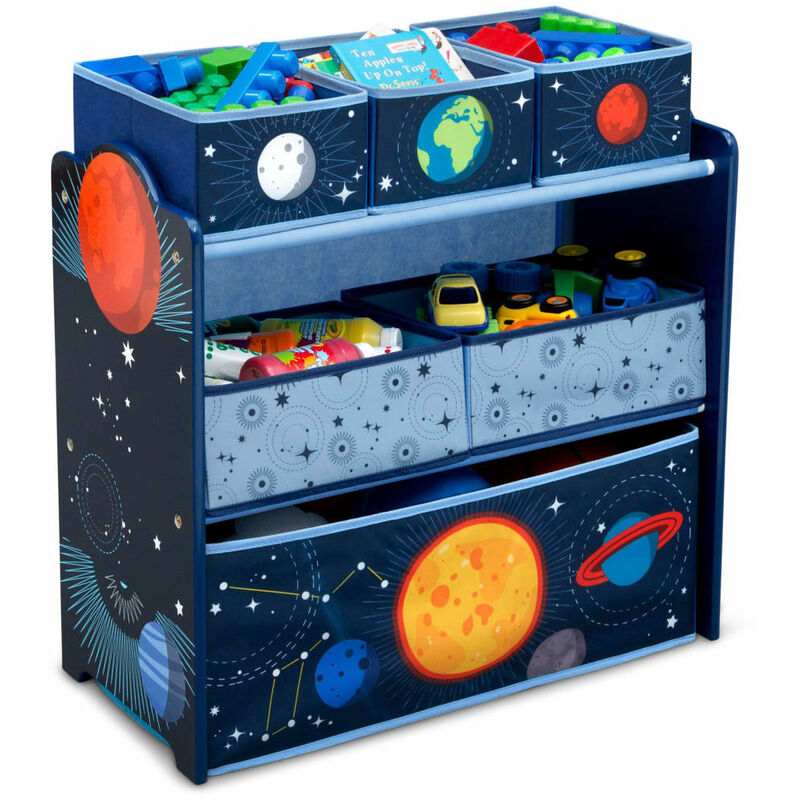 

Organizador de juguetes Space Adventures negro - Negro - Delta Children