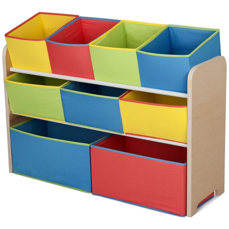 

Organizador juguetes con compartimentos multicolor - Multicolor - Delta Children