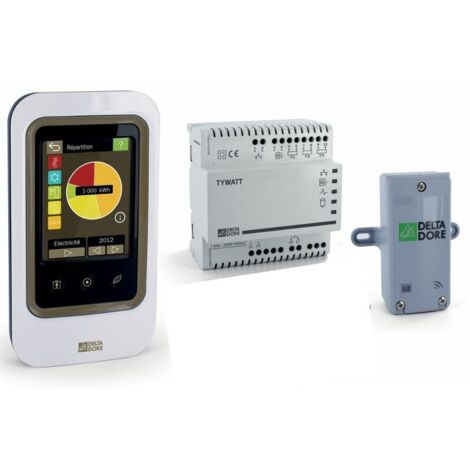 Delta Dore 6110027 Indicateur de consommation TYWATT 2000 230 Volts