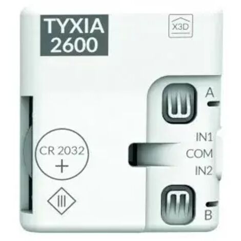 DELTA DORE 6351399 Trasmettitore radio multifunzione Tyxia 2600 - Comanda illuminazione e tapparelle
