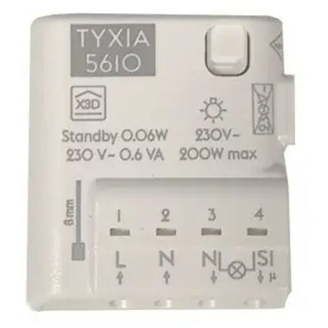 Delta Dore 6351400 Empfänger für angeschlossene Beleuchtung 200W max