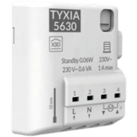 DELTA DORE 6351401 Empfänger für Rollladen Tyxia 5630 - 868MHz - 1A - 30 Nm