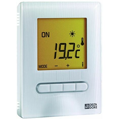 Thermostat digital  MINOR 12 semi encastré Delta Dore 6151055