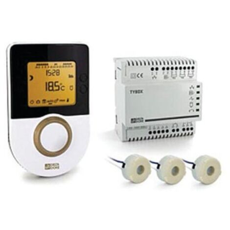 Delta Dore – Gestionnaire d'énergie 1 zone 230V pour chauffage eau chaude – Programmation hebdomadaire – Compatible chaudières et PAC