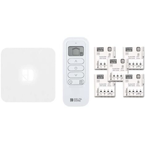 Delta Dore Pack Tyxia 642 connectE Pack pour volets roulants 6351437