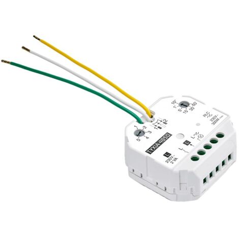 Delta Dore – Récepteur radio pour variation d'éclairage – Fonction minuterie – Portée 100 m – Intérieur – Température -10 à 40 °C