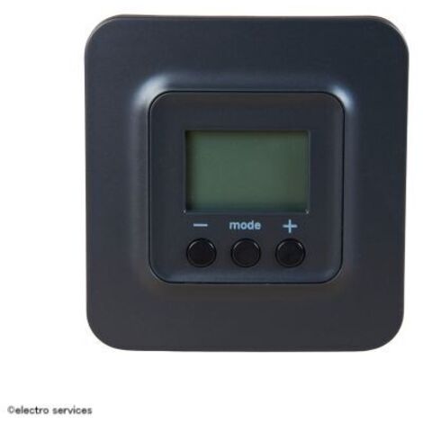 Delta Dore – Thermostat d'ambiance sans fil – Alimentation 230V – Largeur 84mm – Anticipation démarrage chauffage – Compatible maison connectée