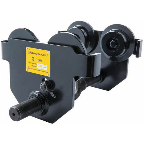Delta Handfahrwerk Schwarz Tragkraft 2,0t