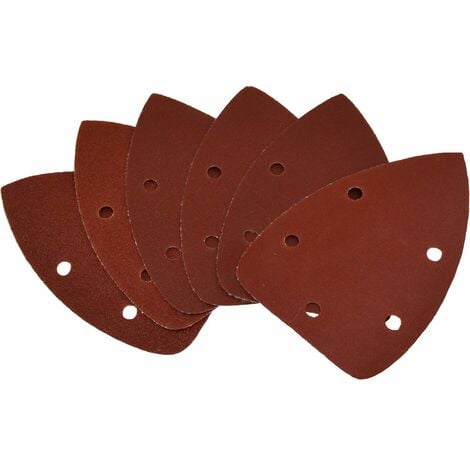 Delta-Klett-Schleifpapier-Set 140x102 mm 6-tlg.