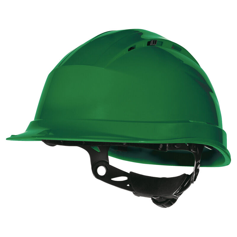 Image of Delta Plus - bauhelm zirkon grün reissverschluss D020ZIRC1VE