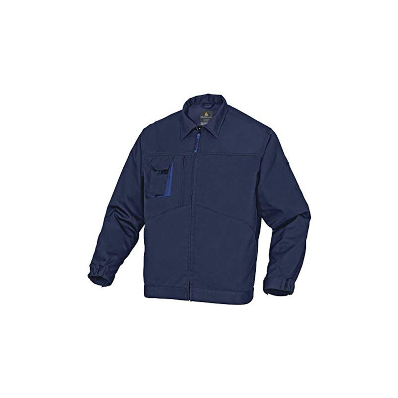 M2VE2BMXX M2VE2 MACH2 veste de travail en polyester/coton taille 2XL bleu marine/bleu roi lot de 10 - Delta Plus