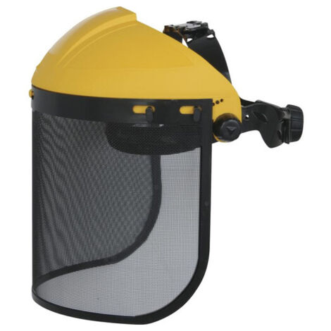 DELTA PLUS  PROTECTION PICO2 AVANT + VISIÈRE GRILLE JAUNE NOIR