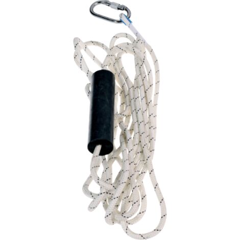 DELTA PLUS - Support d'assurage 30 mètres en corde tressée de 10,5 mm - Longueur:  30 m