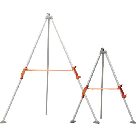 DELTA PLUS - Trépied téléscopique - Aluminium - Longueur:  Ajustable  - Taille Ajustable - Couleur Aluminium