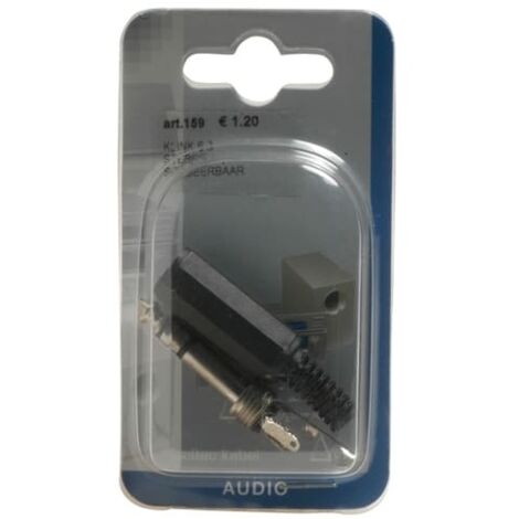 Deltac - 6.3mm klinkm,stereo,soldeerbaar - 0159 - 8712205001592