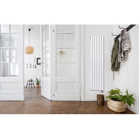 Deltacalor radiateur électrique à inertie fluide 2000 W  ramada vertical blanc