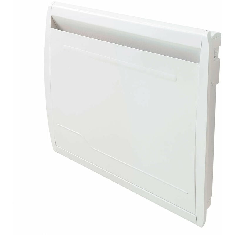 Deltacalor - Radiateur électrique connecté au chaleur douce Delicato - 1000W Blanc