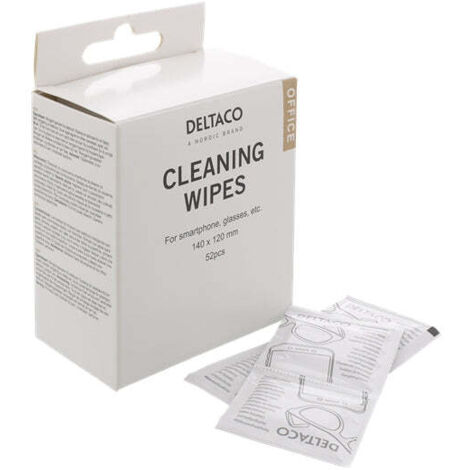 Deltaco office panni per la pulizia di smartphone fotocamera