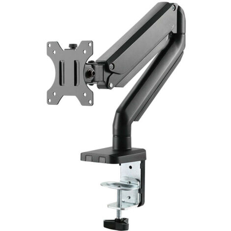 Deltaco office premium monitor arm with gas spring 17 32 - black