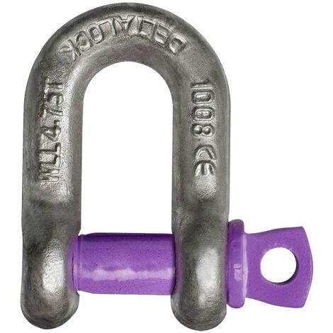 DELTALOCK Ketten Schäkel 3.25 t mit Schraubbolzen