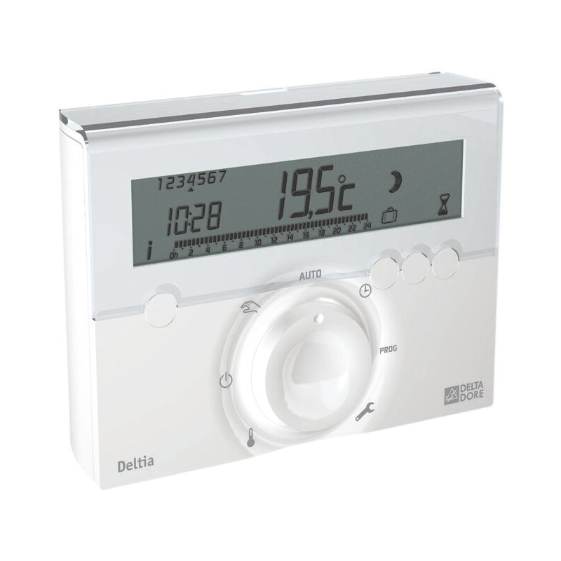 Deltia 8.00 thermostat programmable filaire Delta Dore