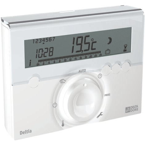 AUTRES Deltia 8.00 thermostat programmable filaire Delta Dore