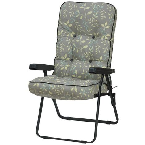 Deluxe Recliner Country - L58 x W58 x H99 cm - Teal