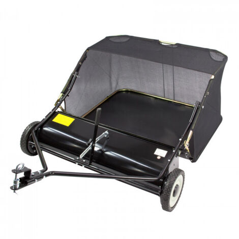 Dema – Balayeuse à feuilles et à gazon 105 cm – Largeur de travail 1050 mm – Capacité bac 380 litres – Pour tracteurs tondeuses et quads