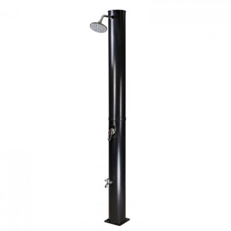 Dema – Douche solaire 35 litres – Température maximale 60°C – Installation sans électricité – Raccordement tuyau d'arrosage standard