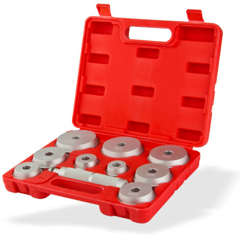 Dema – Extracteur de roulement 10 pièces 39,5 à 81 mm – Aluminium pour extraction rapide – Coffret PVC – Compatible avec roulements et joints