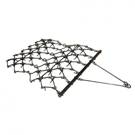Dema – Herse de prairie – Scarificateur montage universel 1220 mm – Largeur de travail 1220 mm – Griffes métalliques 10 mm