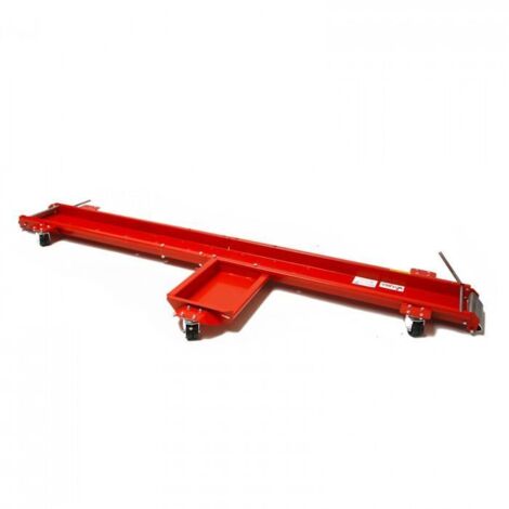 Dema – Rail de rangement moto 1950 mm – Charge max 567 kg – Support béquille jusqu'à 480 mm – Pour pneus jusqu'à 20 cm de largeur