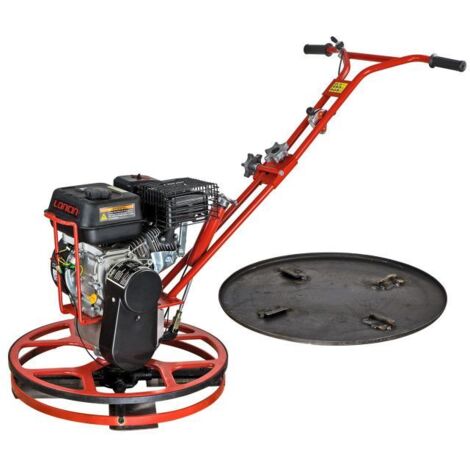 Dema – Talocheuse hélicoptère mécanique pour béton – Moteur 4 temps 4.1 kW – Ø de travail 60 cm – Vitesse 60-140 t/min – Pales réglables