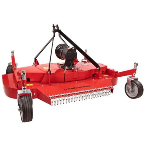 Dema – Tondeuse 3 points 150 cm – Compatible tracteurs jusqu'à 35 CV – 3 couteaux Ø 500 mm – Transmission par courroie