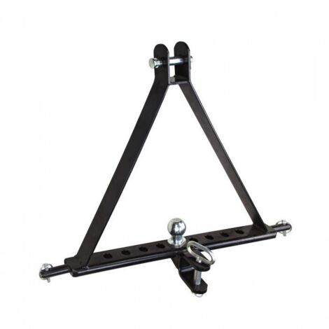 Dema – Triangle d'attelage agricole 3 points 775 mm – Cat I pour petits tracteurs – Charge de traction 3500 kg – Installation facile