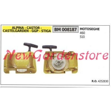 Démarrage CASTELGARDEN moteur tronçonneuse 460 510 008187 4252830