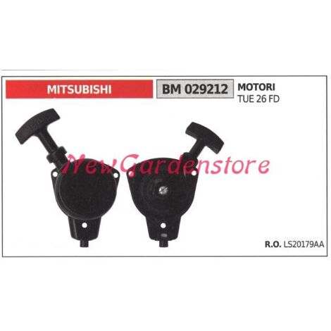 Démarrage de la débroussailleuse MITSUBISHI TUE 26 FD 029212