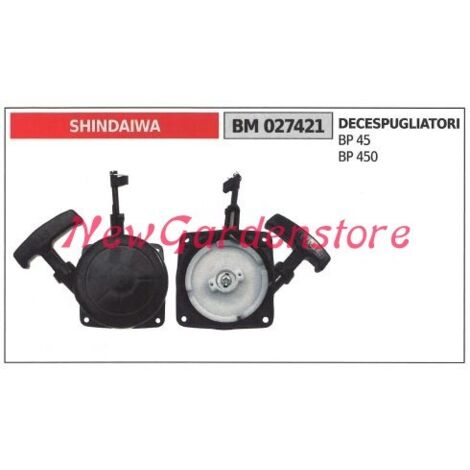 Démarrage de la débroussailleuse SHINDAIWA BP 45 450 027421
