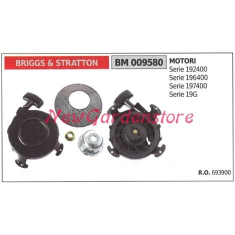 Démarrage de la tondeuse à gazon BRIGGS & STRATTON moteur de la tondeuse à gazon 009580