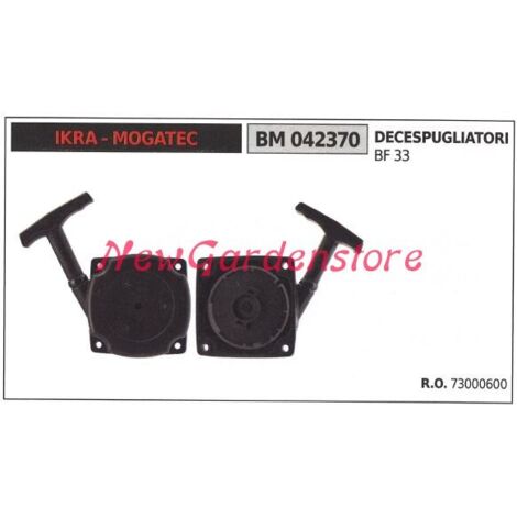 Démarrage du moteur de la débroussailleuse IKRA BF 33 042370