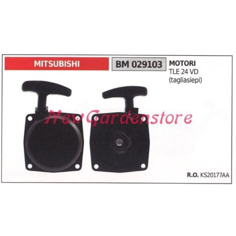 Démarrage du moteur de la débroussailleuse MITSUBISHI TL 24VD 029103