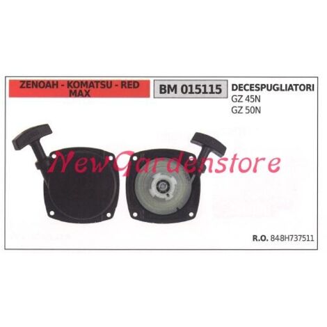 Démarrage du moteur de la débroussailleuse ZENOAH GZ 45N 50N 015115