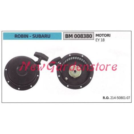 Démarrage du moteur de la tondeuse à gazon SUBARU EY 18 008380
