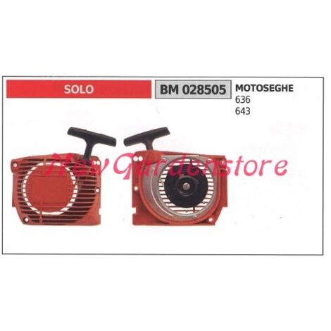 Démarrage du moteur de la tronçonneuse SHINDAIWA 636 643 028505