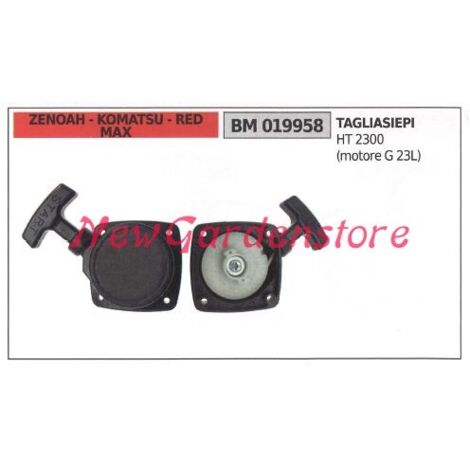 Démarrage du moteur du taille-haie ZENOAH HT 2300 G 23L 019958
