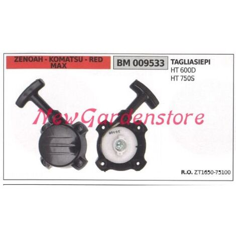 Démarrage du moteur du taille-haie ZENOAH HT 600D 750S 009533