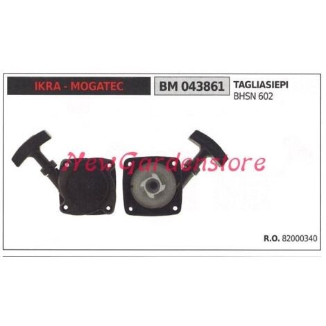 Démarrage du moteur IKRA du taille-haie BHSN 602 043861