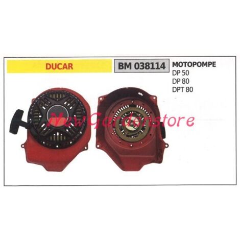 Démarrage du moteur pompe DUCAR DP 50 80 DPT 80 038114