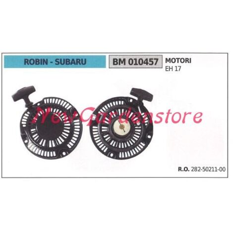 Démarrage du moteur SUBARU de la tondeuse à gazon EH 17 010457